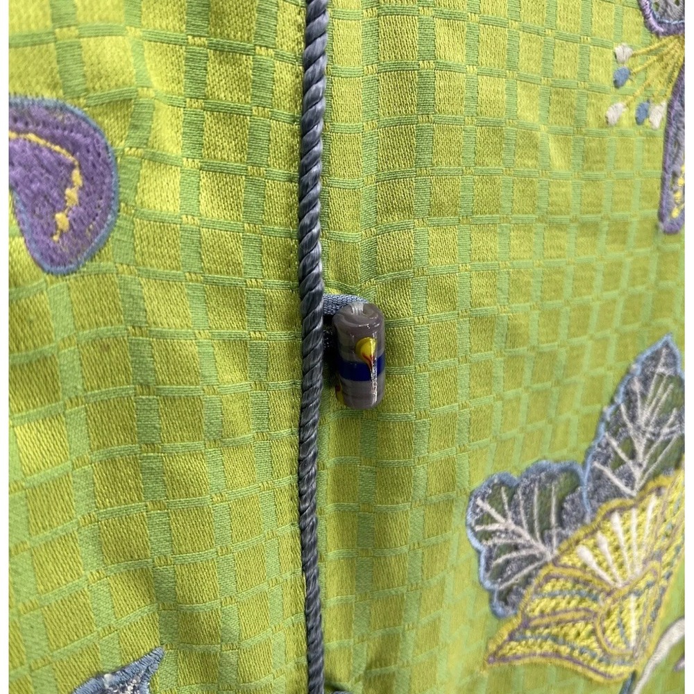 Indigo Moon Size Small Jacket Toggle Front Lined … - image 7